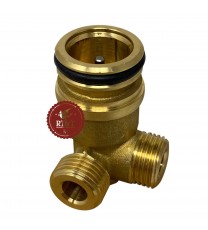 3-way valve head with sensor Unical boiler Dua, Ipse, Wiesberg 95000097