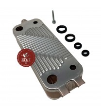 Sanitary heat exchanger Junkers boiler Ceraclass Compact WBN6000-24C RN, Condens 2200 W GC2200W 24 C 23 87186446250