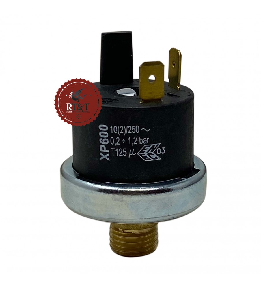 Water pressure switch XP600 1/4" for boiler