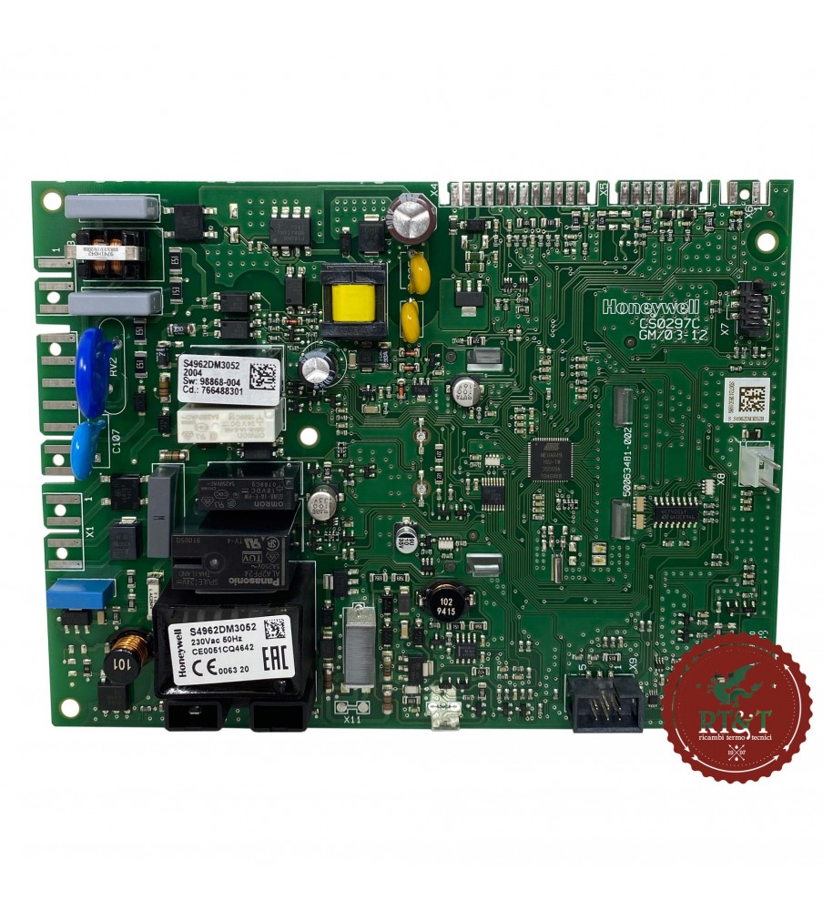 Honeywell board S4962DM3052 Baxi boiler Eco Compact, Main5, Pulsar E, Quasar E 766487600, ex 766077600, ex 721824700