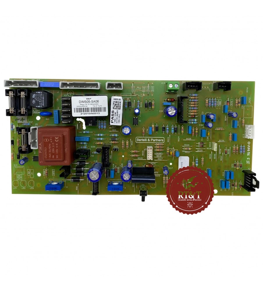 Board DIMS05-SA06 Savio Biasi boiler M110 with LCD BI1955102