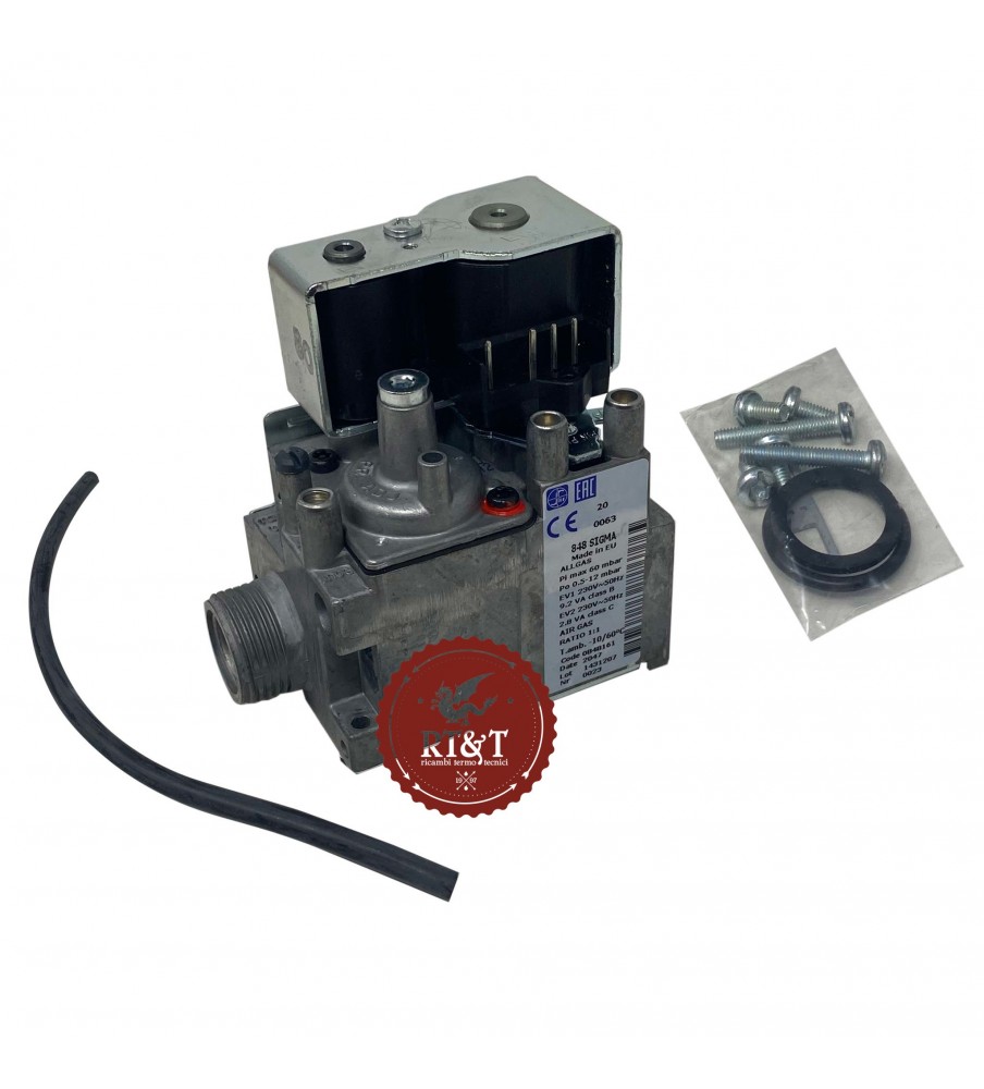 Gas valve SIT 848161 Ariston boiler Clas Premium Evo, Egis Premium, Genus Premium Evo, Matis Condens 60001612