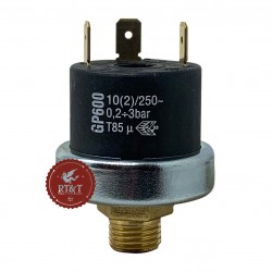 Water pressure switch GP600 1/4" 0,2-3 Bar for boiler