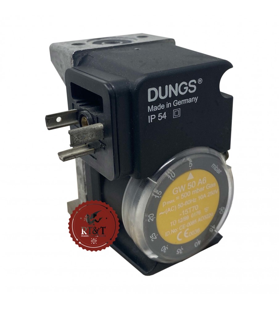 Air pressure switch Dungs GW 50 A6 Riello burner 3003660