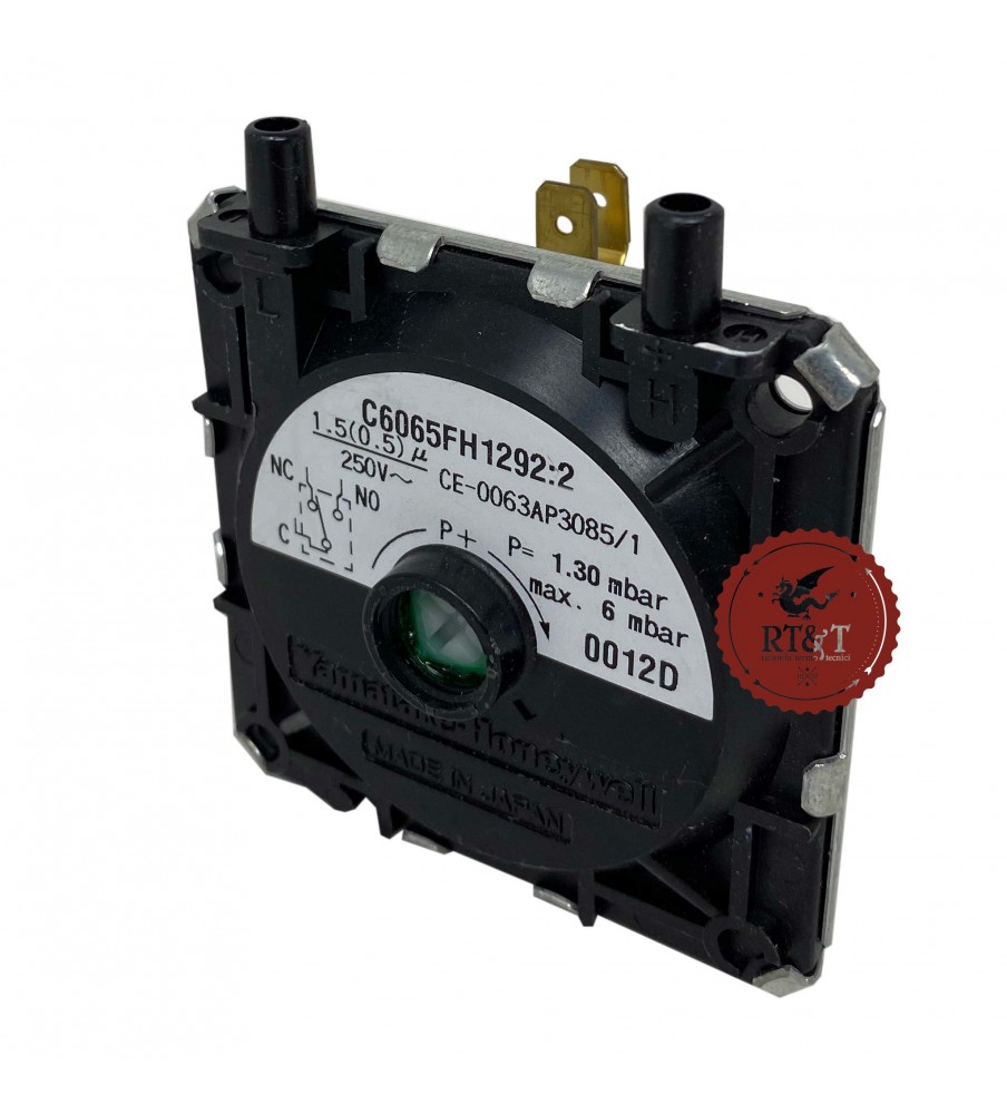 Air pressure switch Fondital boiler Aries CTFS, Flores CTFS, Tahiti CTFS, Tahiti RTFS 6PRESDIF00