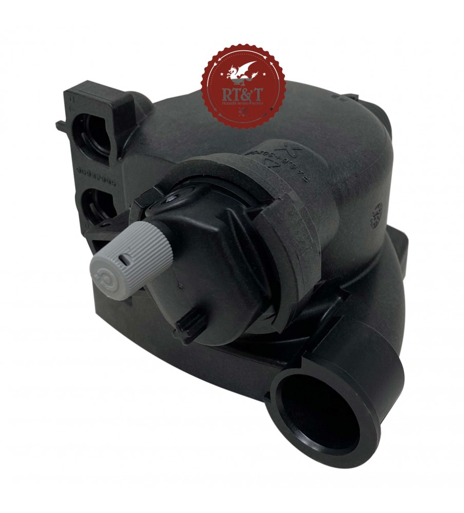 Plastic group for Grundfos pump circulator Immergas boiler 1028554