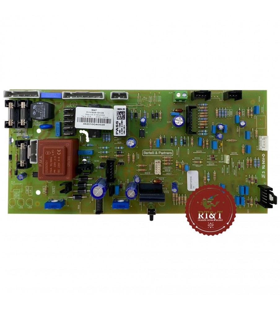 Board DIMS05-SA08 with LCD Savio Biasi boiler M150-M151 BI2115104