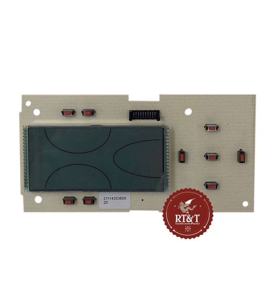 Display board DSP05 Ferroli boiler Atlas D, Divatop, Econcept ST, Econcept Top, Egea D, G3G, Pegasus D 39820410