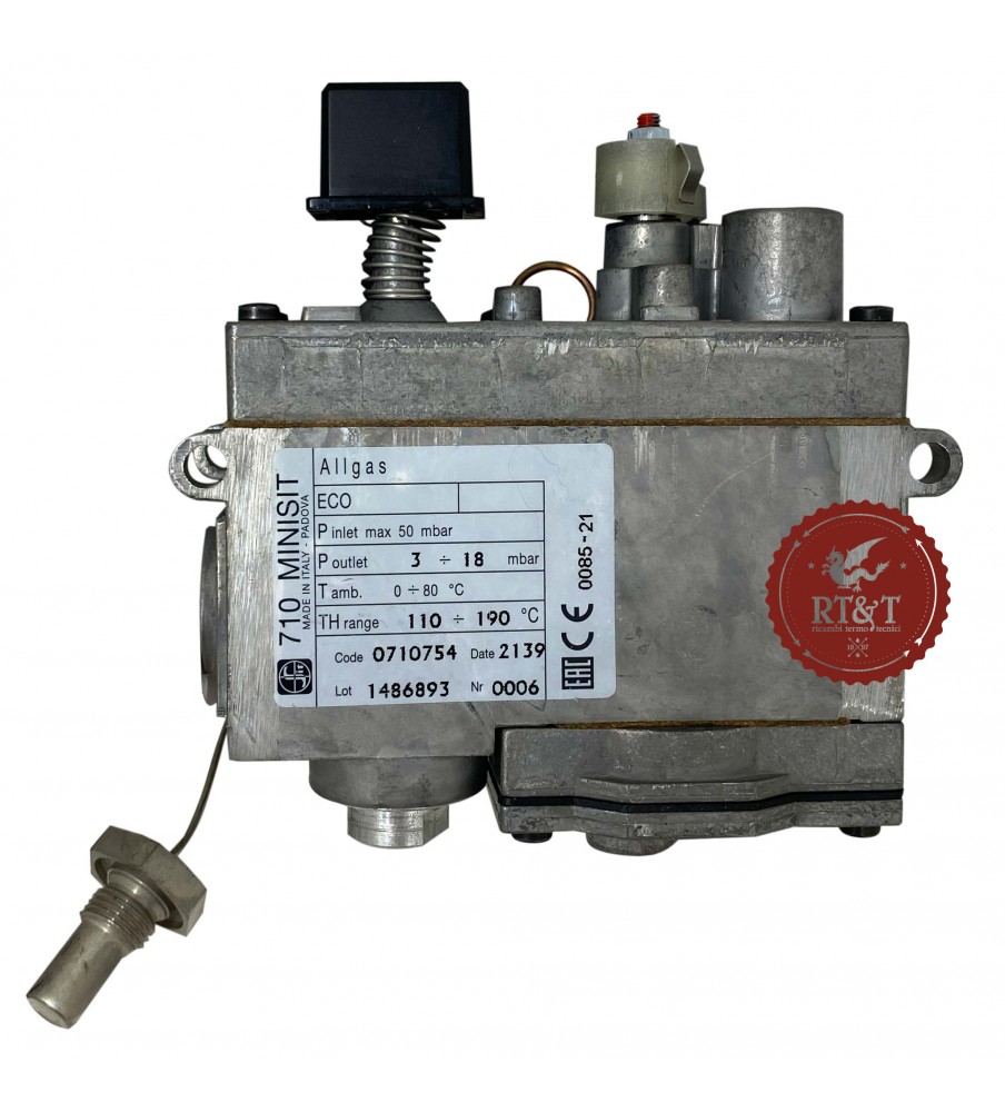 Gas valve SIT 710 MINISIT 110°-190°C 710754