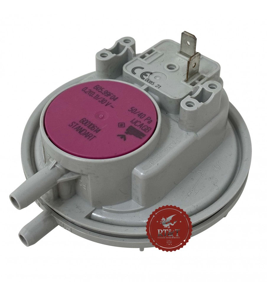 Air pressure switch Huba 50/40 Pa for boiler 605.99F04