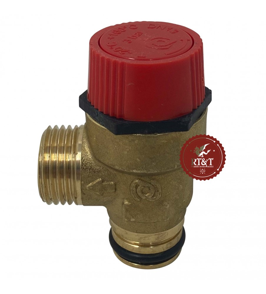 Safety valve Baxi boiler Duo-Tec, Eco Compact, Eco4, Eco5, Fourtech, Luna ST, Nuvola3, Pulsar, Quasar 710071200