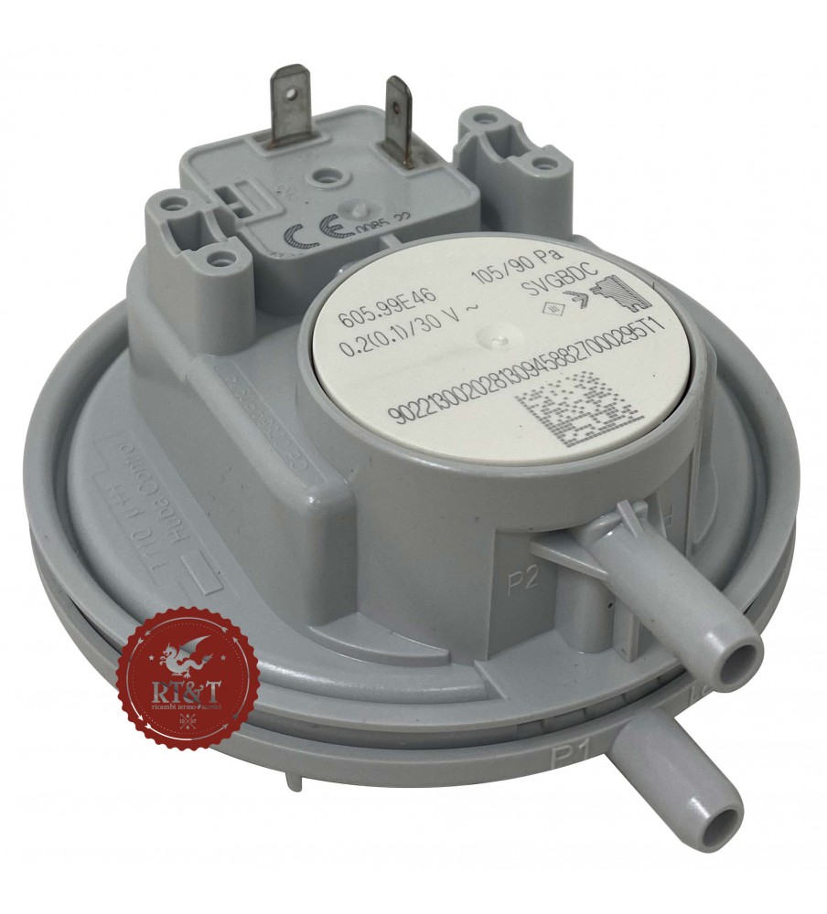 Air pressure switch Hermann Saunier Duval boiler Themis Condens 24 SE-FC/3 0010035159