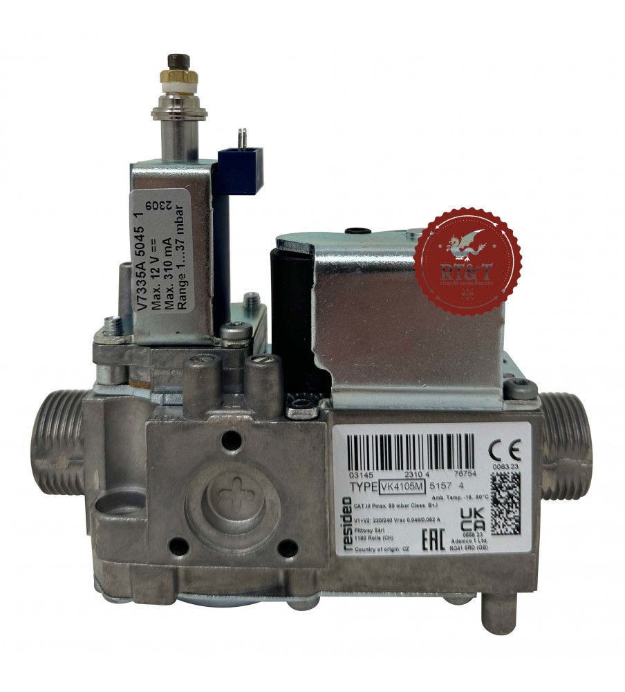 Gas valve Honeywell VK4105M5157 Immergas boiler Eolo Star, Nike Star 1040666, ex 1026950