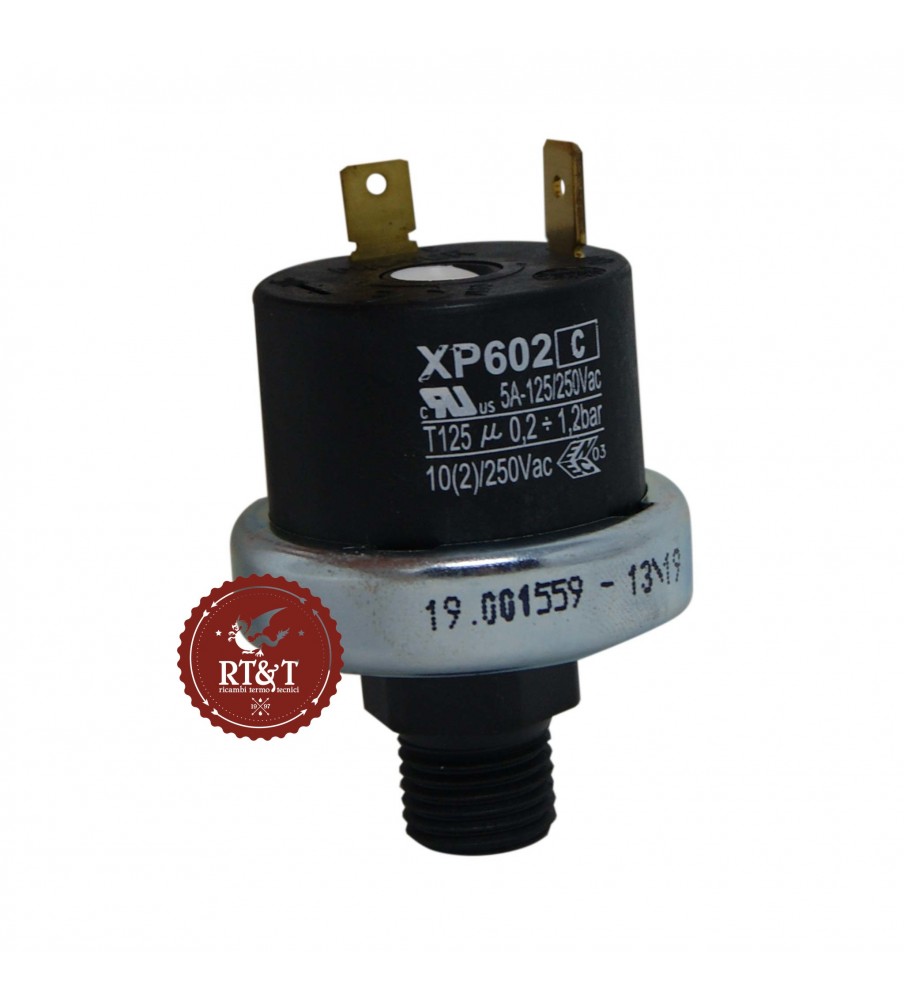 Water pressure switch XP602 Baxi boiler Eco3, Combistore HT, Luna3, Luna3 Silver Space, Luna3 Comfort, Power HT JJJ009951690
