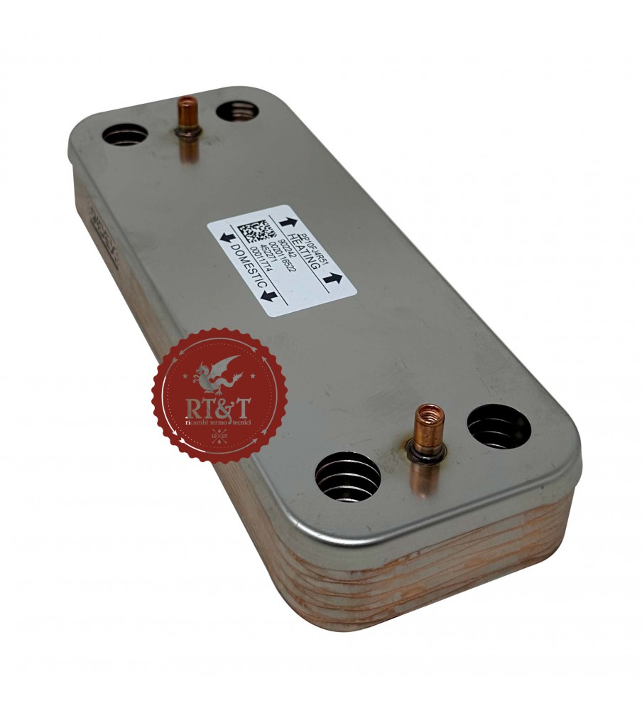 Sanitary heat exchanger Vaillant boiler VMW 18/24 AS/1-1 0010028954