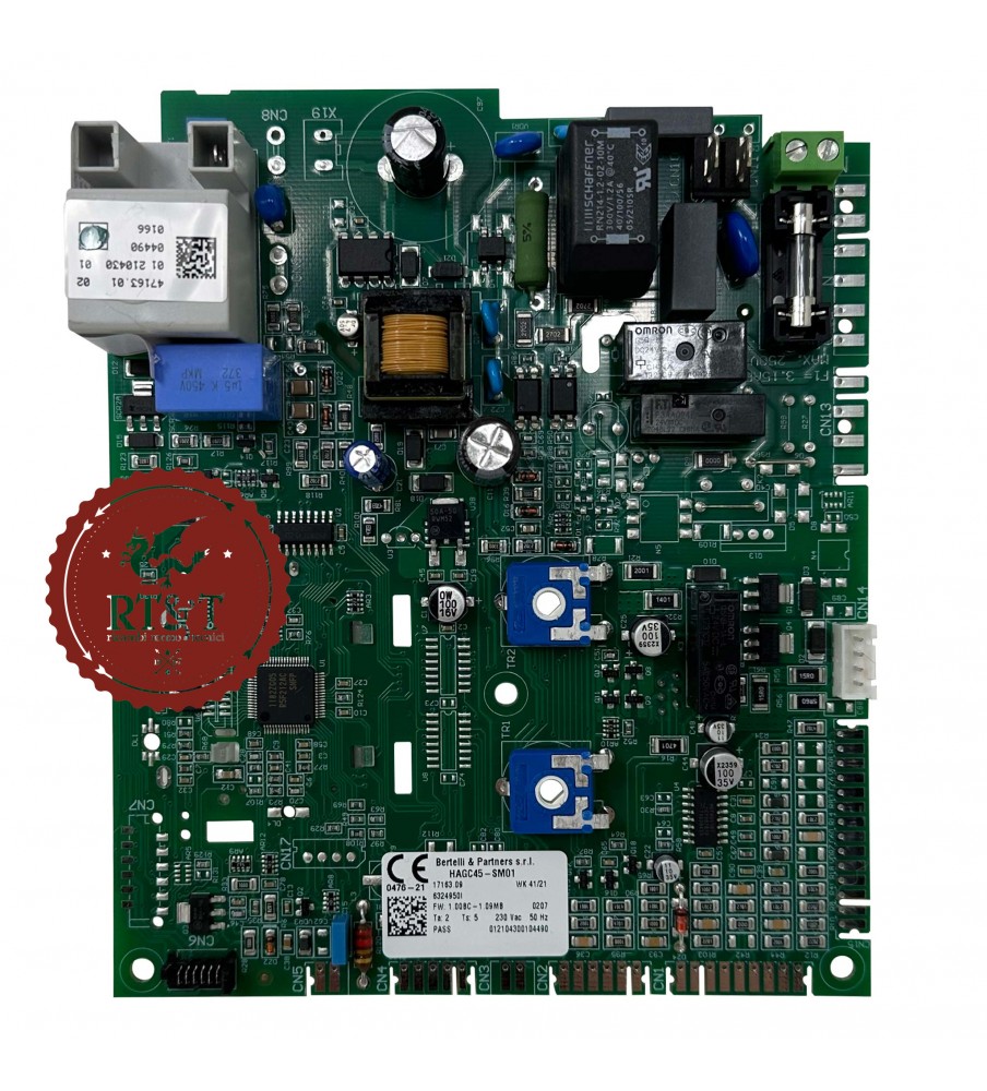 Board HAGC45-SM01 Sime boiler Praktica HE, Vera HE 6324950