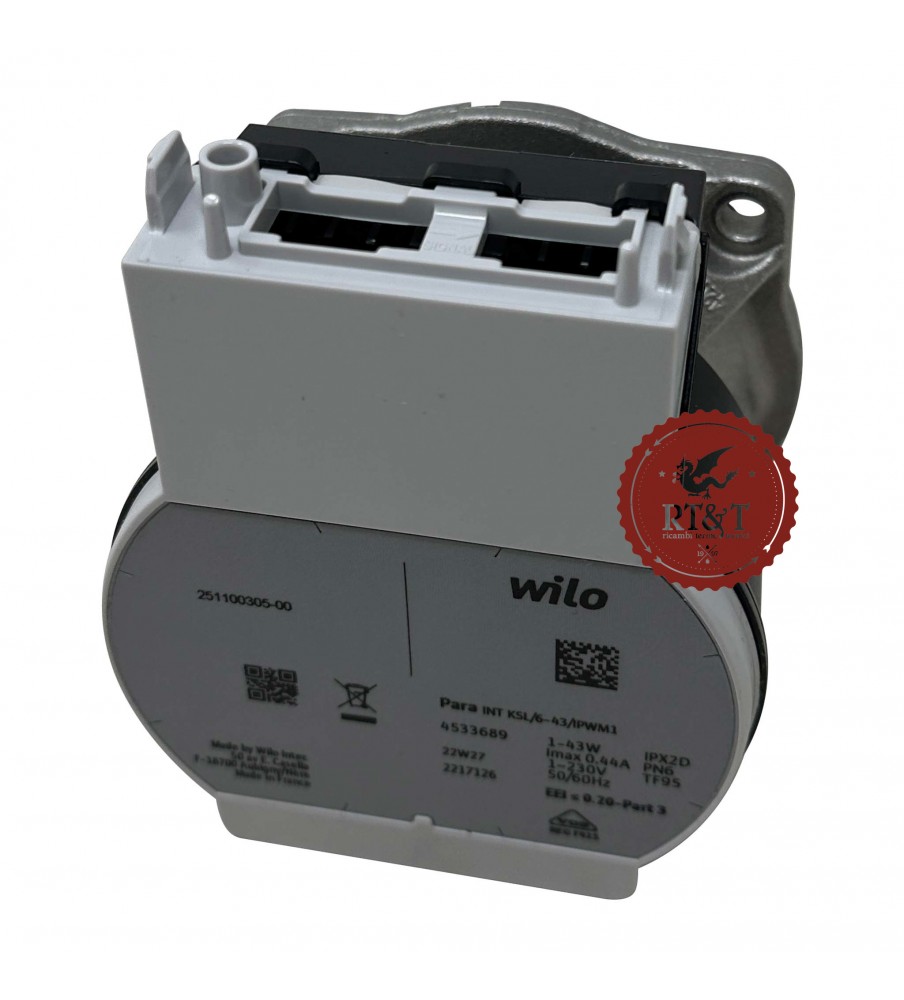 Pump circulator Wilo Para INT KSL/6-43/IPWM1 4533689