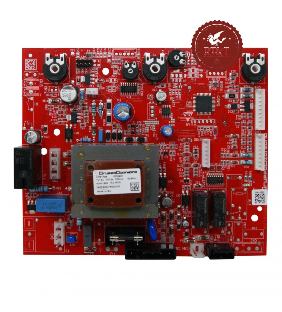 Ignition and modulation board CPBTR08 Riello boiler Caldariello 24 KI N, Caldariello 24 KIS N 3S, Caldariello IN 24 KIS 4366327