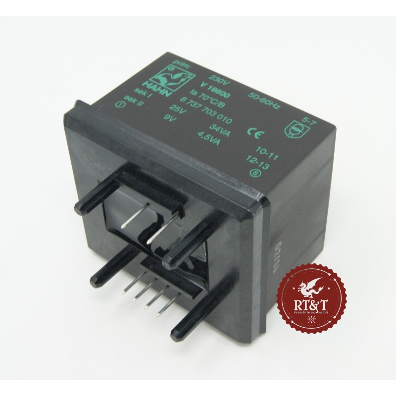 Igniter transformer Junkers boiler Cerastar, Cerasmart Modul, Cerasmart, Ceranorm, Cerapur, Ceranox, Euromaxx 87472013580