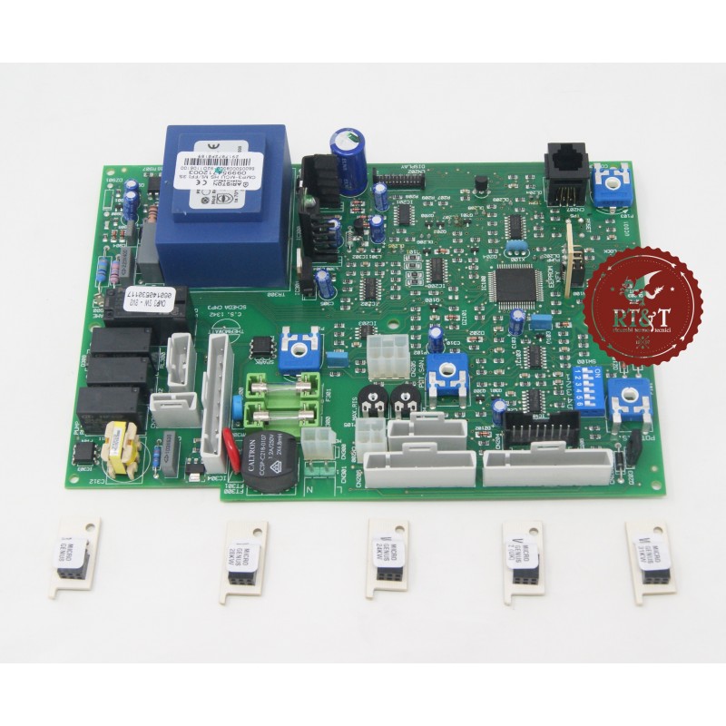 Ignition and modulation board CMP3-MCU HS MI/MFFI 3S Ecoflam boiler Linda 65101732, ex 996163