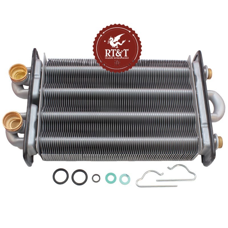 Main heat exchanger Beretta boiler Ciao 24 CSI, Ciao 24 CAI, Option 24 CAI, Option 24 CSI R2310