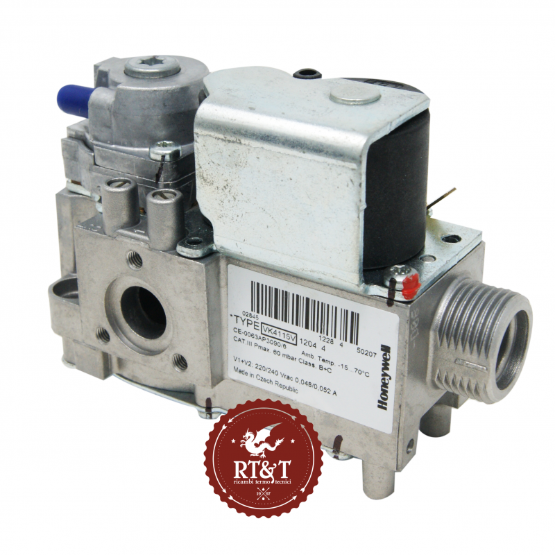 Honeywell gas valve VK4115V1204 Beretta boiler R106250