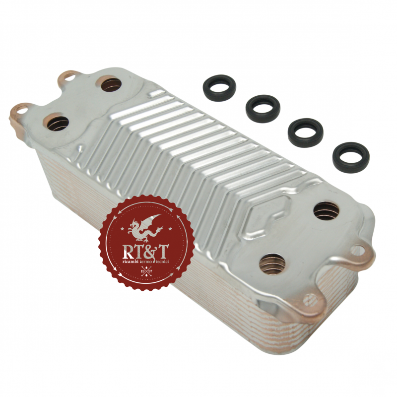 Sanitary heat exchanger Vaillant atmoBLOCK plus VMW, ecoBLOCK plus VMW, turboBLOCK plus VMW, ecoCOMPACT VSC, auroCOMPACT VSC Sanitary heat exchanger Vaillant atmoBLOCK plus VMW, ecoBLOCK plus VMW, turboBLOCK plus VMW, ecoCOMPACT VSC, auroCOMPACT VSC