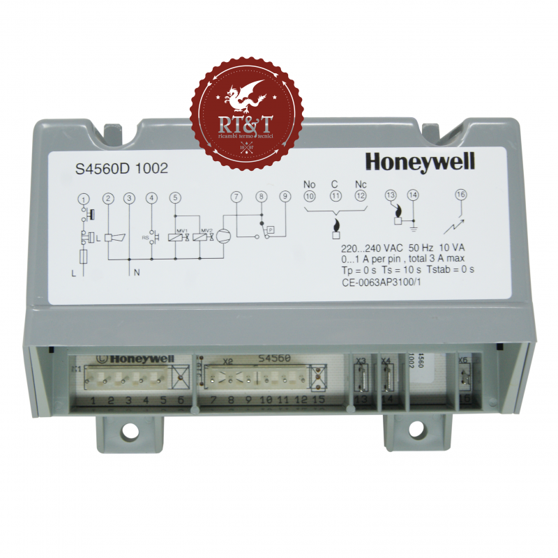 Honeywell ignition board S4560D1002 for boiler