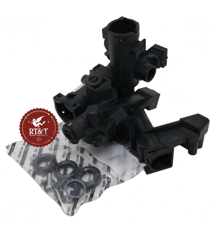 Hydraulic block Ariston boiler Clas Premium EVO, Genus, Genus Premium, Genus Evo, Genus Premium Evo 65105322