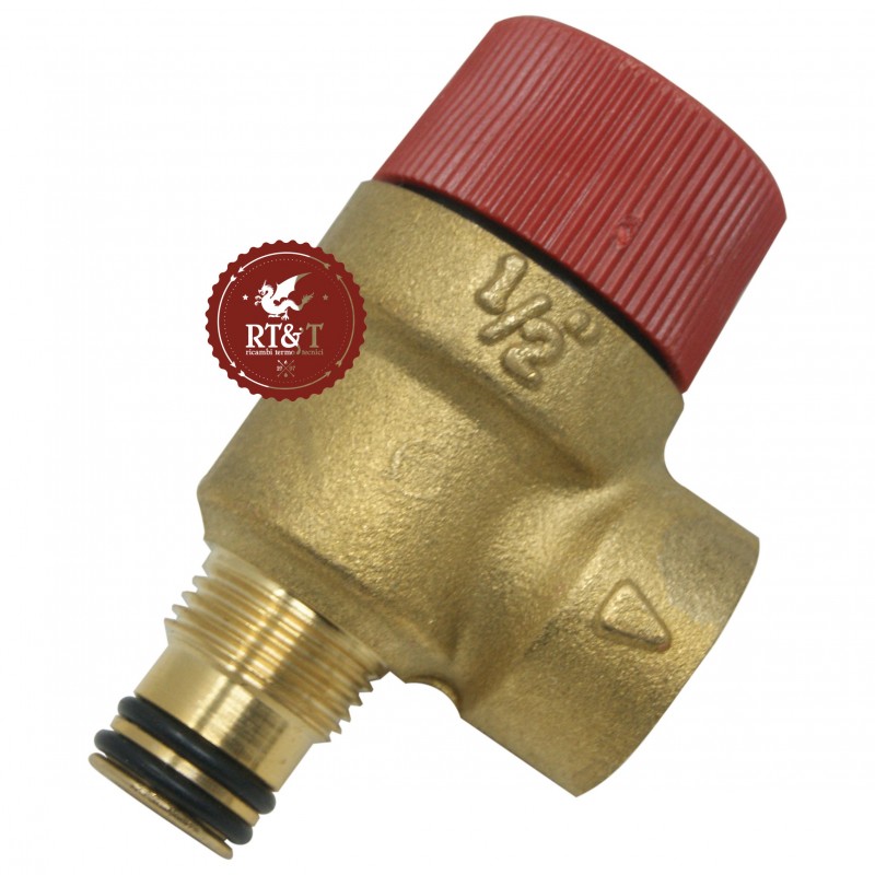 Safety valve 3 Bar Ferroli boiler Domicompact, Domina Igloo, Domina Insert, Domitop, Ferella, Ferstyle 39809740