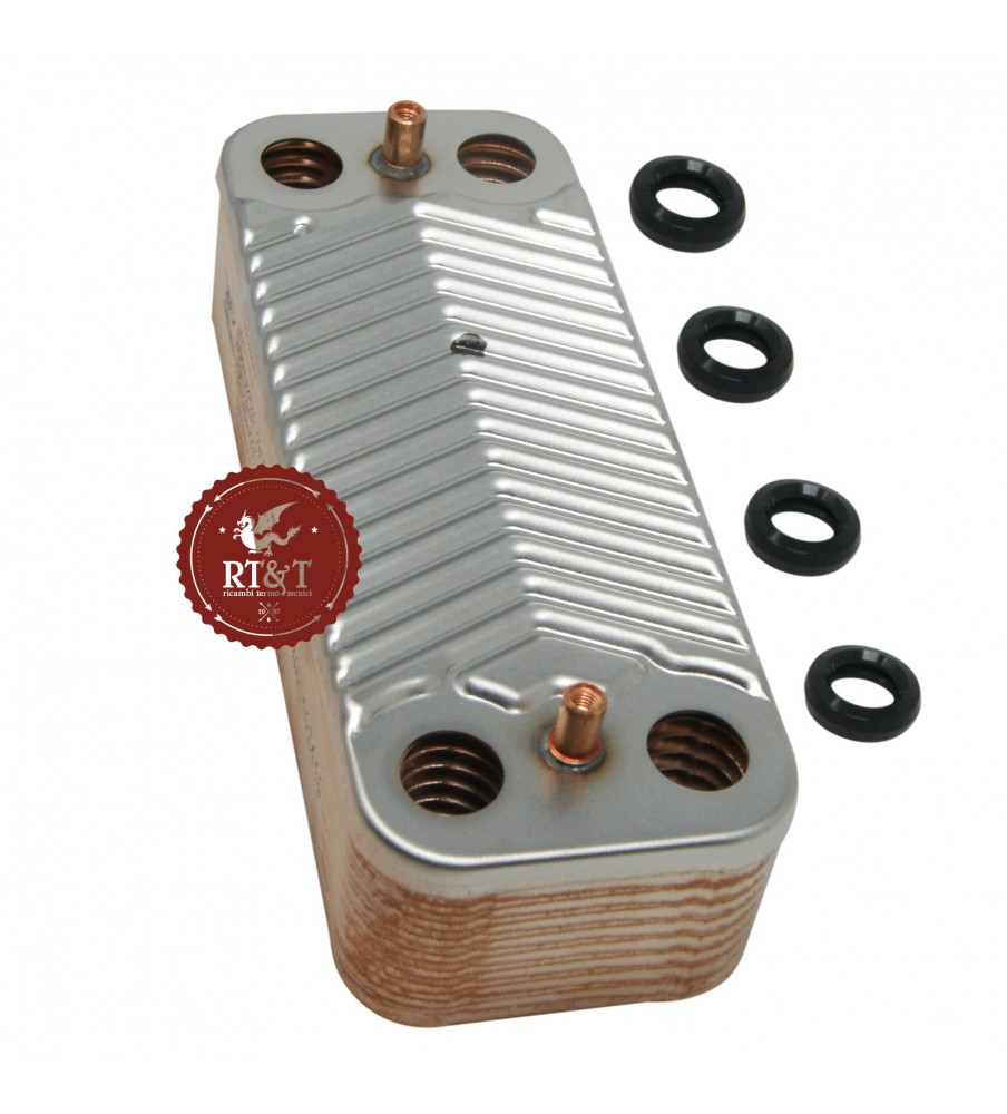 Sanitary heat exchanger Immergas boiler Eolo Superior, Magis Victrix, Victrix TT, Victrix Maior, Victrix Superior 3022784