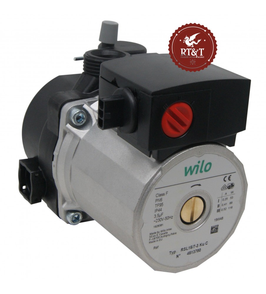 Wilo pump circulator RSL15/7-3 Ku C for boiler