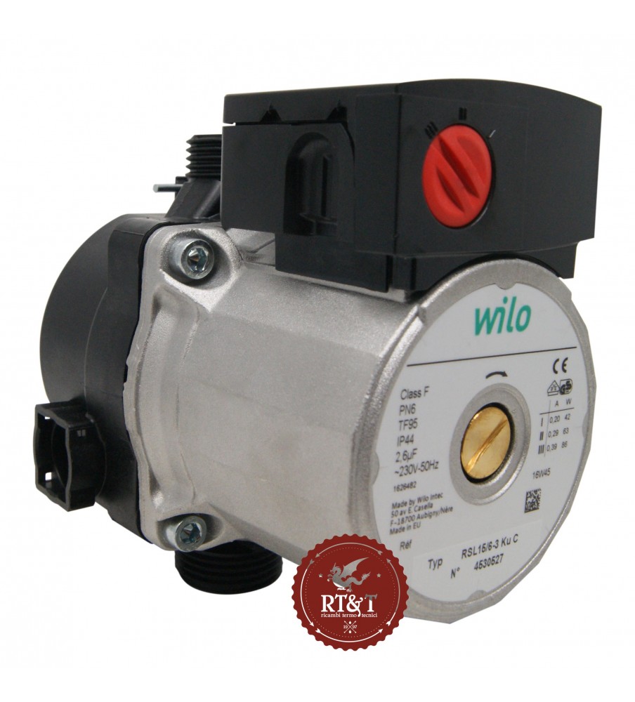 Wilo pump circulator RSL15/6-3 Ku C for boiler