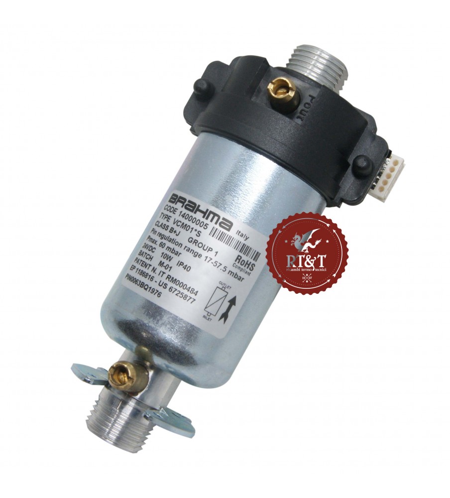 Brahma gas valve VCM01*S 14000005 Joannes boiler FCD 24 MC, FCD 24 MCS 04573900