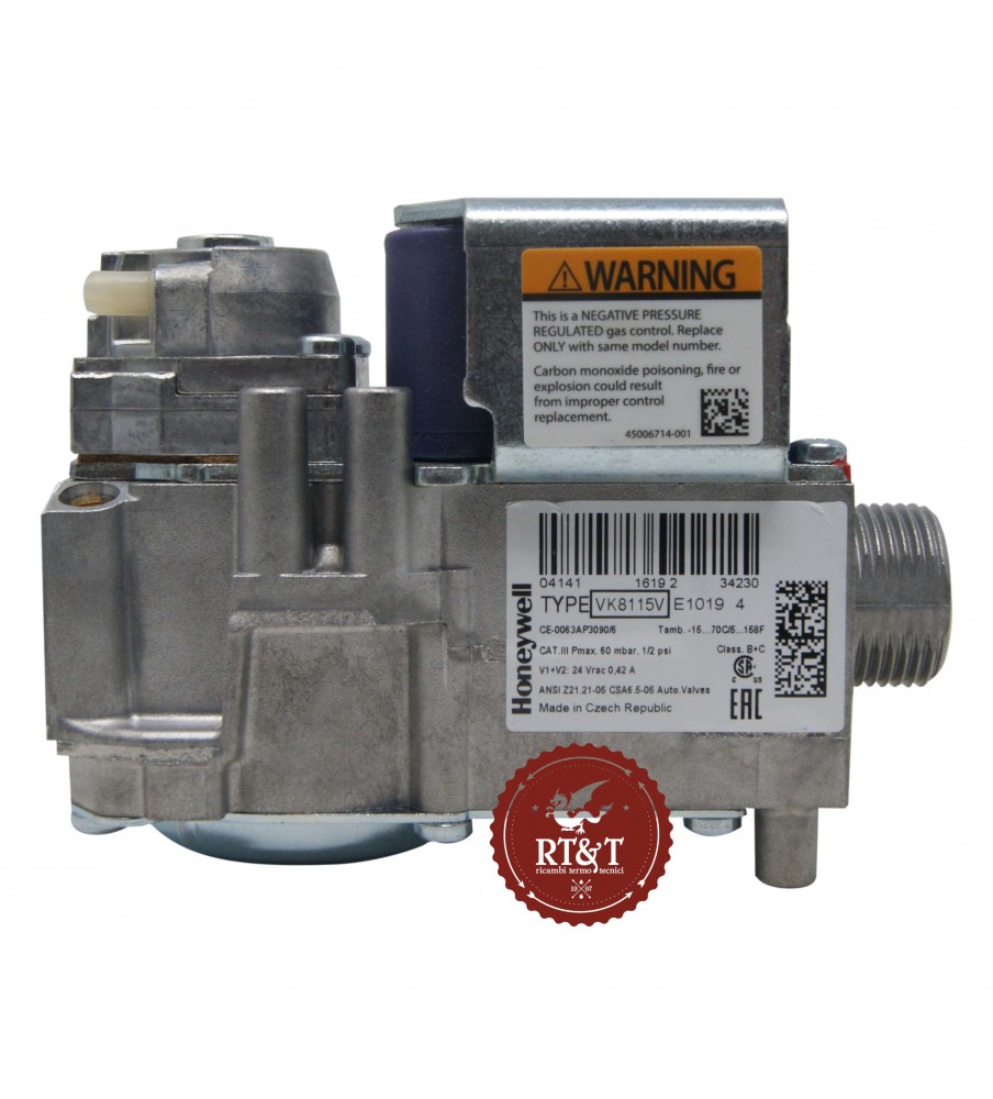 Honeywell gas valve VK8115VE1019 Immergas boiler Hercules Condensing, Victrix Superior 1025694