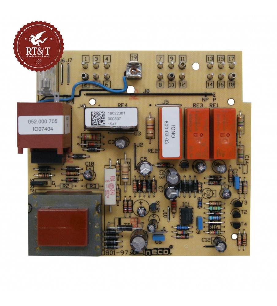 INECO ignition board 800-03-03 Hermann boiler Ecolaser, Laser, Master, Simplex, Spazio, Spazio Zero, Uniblock H052000705