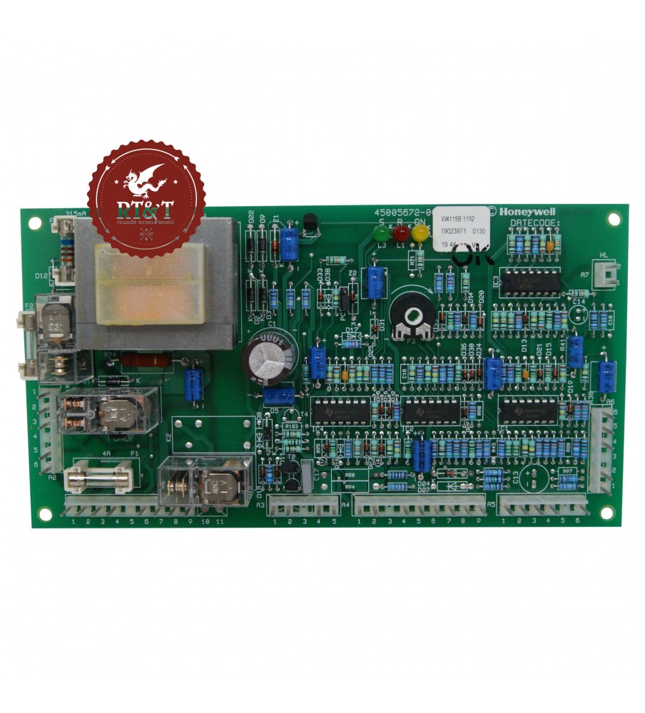 Honeywell modulation board W4115B1192 Unical boiler Cutter, Dua 95000358