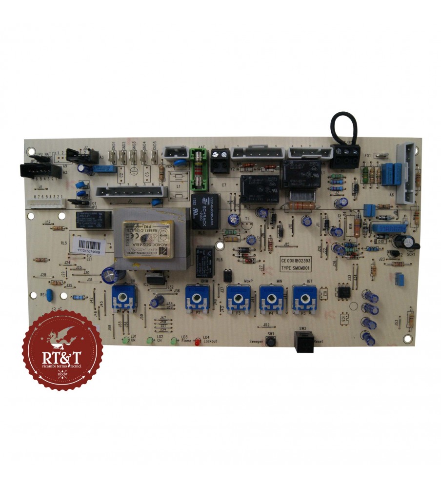 Honeywell ignition and modulation board SMCMD01 Tata boiler Smile 9CUN00104