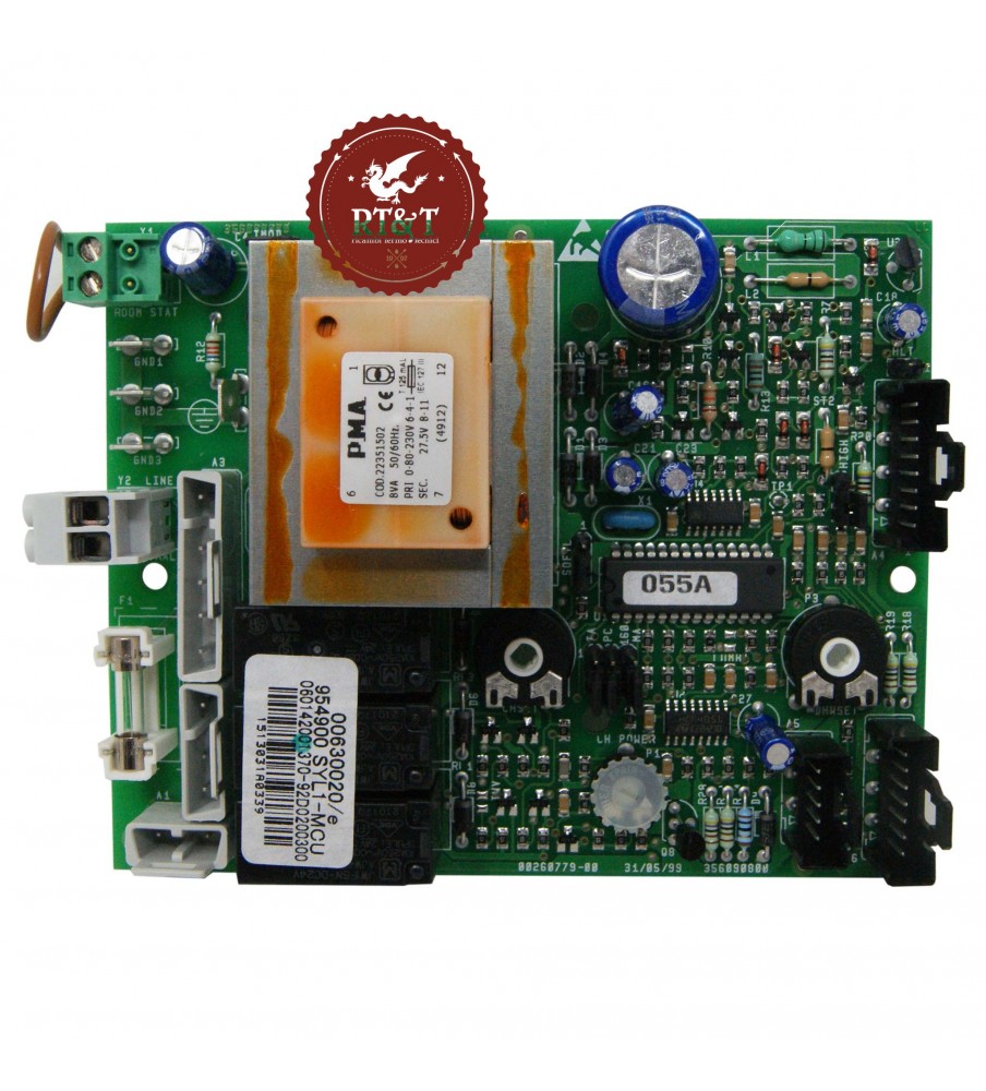 Modulation board SYL1-MCU Unical boiler Iven BTN, Iven BTFS, Iven B60 TN, Iven B60 TFS 95630020