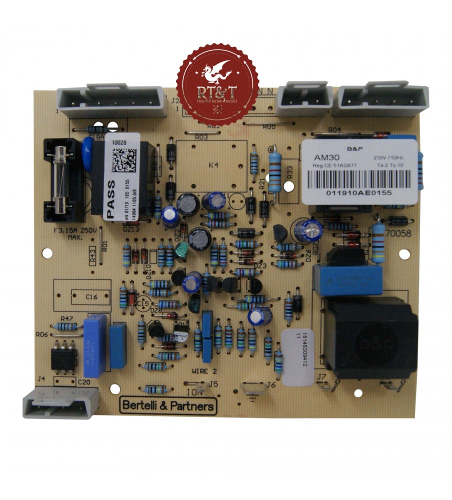 Ignition board AM30 14064.1105.0/0 Savio Biasi boiler BI1295101, ex KI1086102