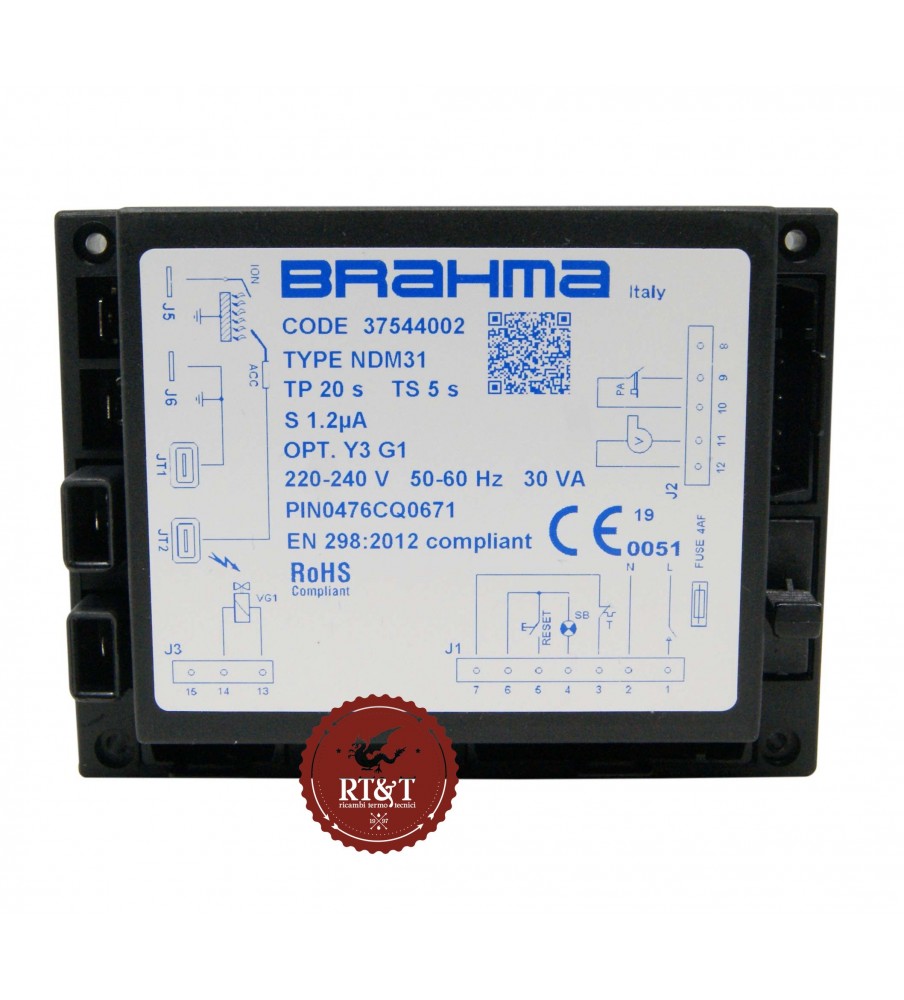 Brahma ignition board NDM31 37544002