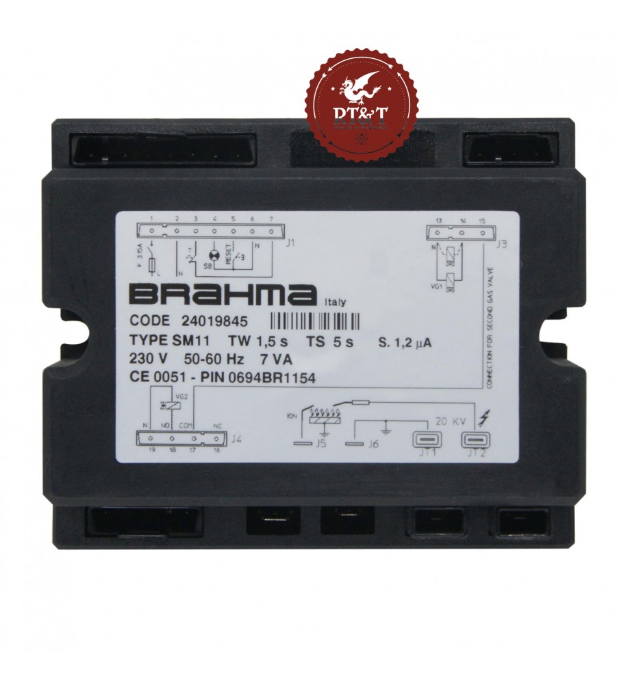 Brahma ignition board SM11 24019845 for boiler