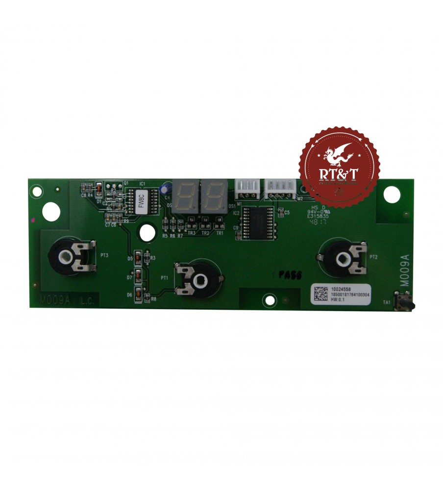 Commands and display board SC01N1 Sylber boiler Trentadue 28 IEFF, Zenyt 20 IEFF, Zenyt 24 IEFF R10024558, ex R10020477