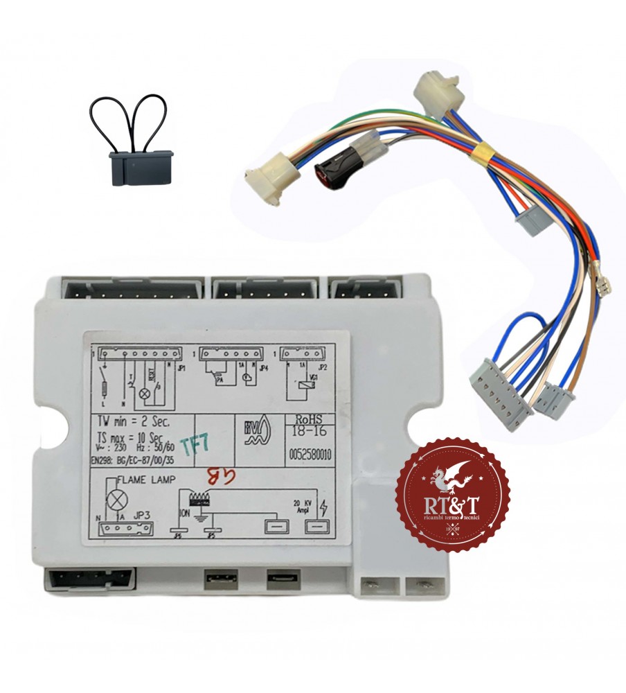 Ignition board 0052580010 Cosmogas boiler BM, BME, BS, BMS, BTE, BTS, CS, CLF, CTS, LODE, TE, TS 62630115