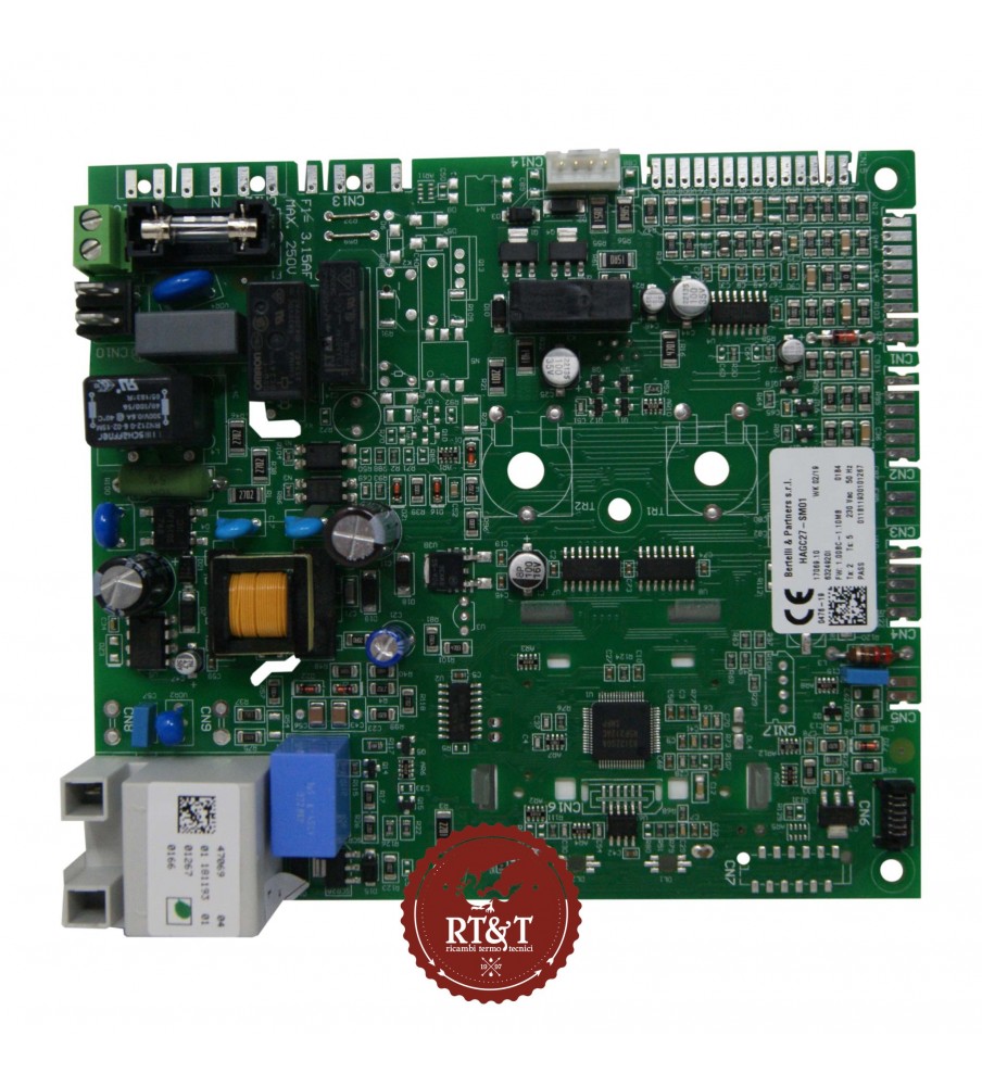 Ignition and modulation board HAGC27-SM01 Sime boiler Brava Slim HE, Brava Slim HE ERP, Format Slim HE 6324920