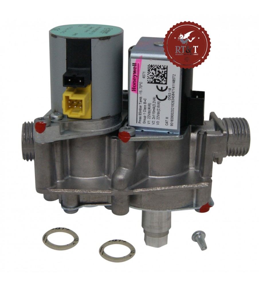 Honeywell gas valve AR 12 mm Hermann Saunier Duval boiler Isotwin, Habitat 3, Master 3, Micra 3, Thema 3, Thesi 3 0020039188