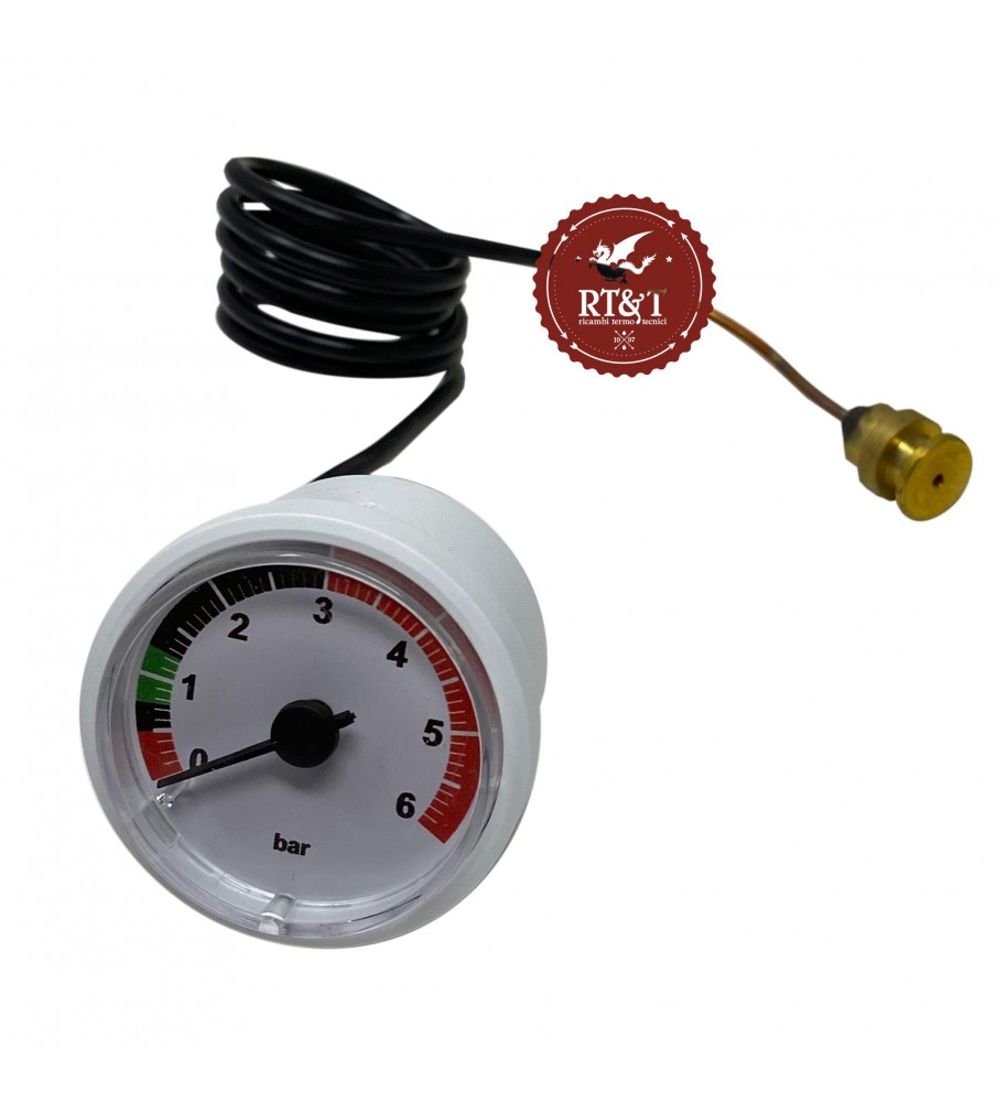 Pressure gauge Immergas Eolo Extra KW, Eolo Mini KW, Eolo Star KW, Extra Intra KW, Maior Eolo, Maior Nike, Mini Eolo, Mini Nike