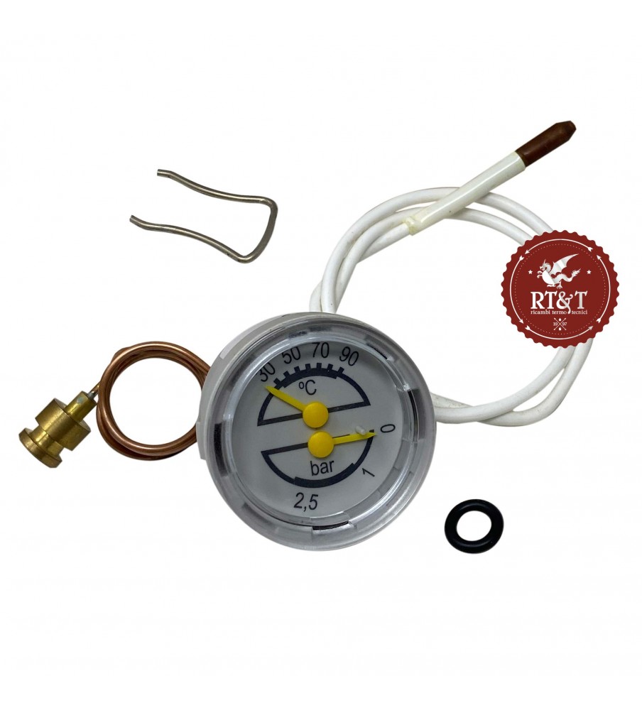 Thermo pressure gauge Junkers boiler Eurosmart ZWA 24, Eurosmart ZWA 28 87161423950