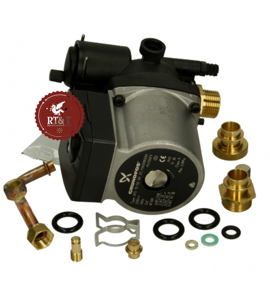 Grundfos pump circulator Ferroli boiler Domina, Domina Insert, Domina Plus, Ferella Mel, Ferella Extra Mel  39808300