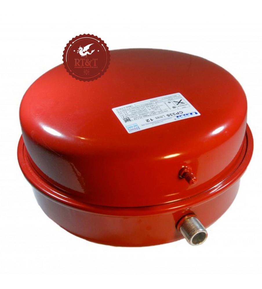 Expansion vessel 12 liters attack 3/4" for boiler